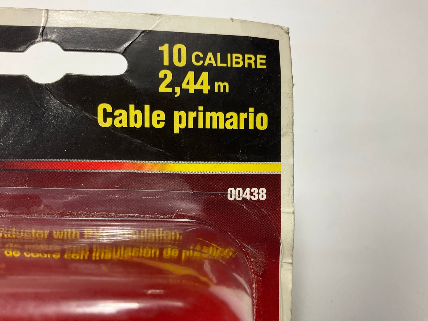 East Penn 00438 Primary Wire, 10 Gauge, Black, 8' Long