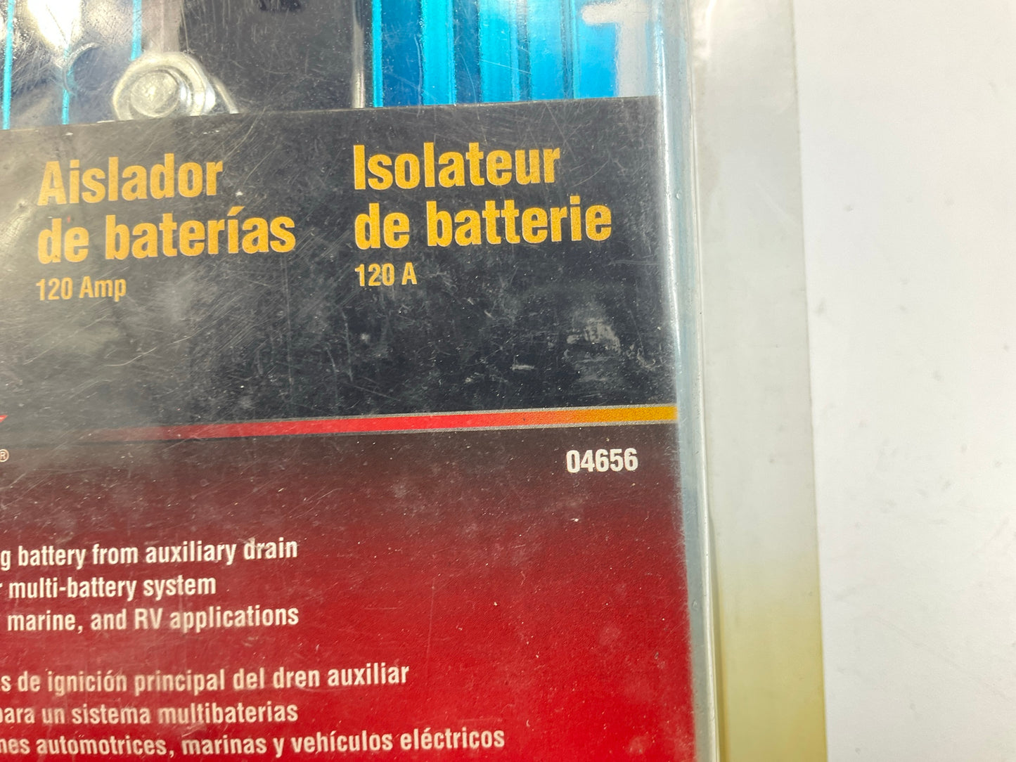 East Penn 04656 MioPro Multi Battery Isolator, 120 Apms 6-50 DC Volts Neg Ground