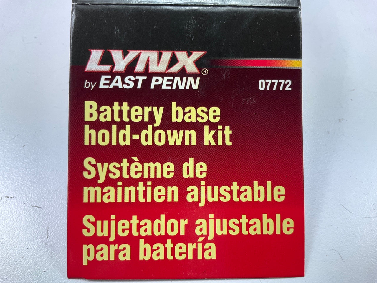 East Penn 07772 Battery Base Hold-down Kit, For Front Or Side Install