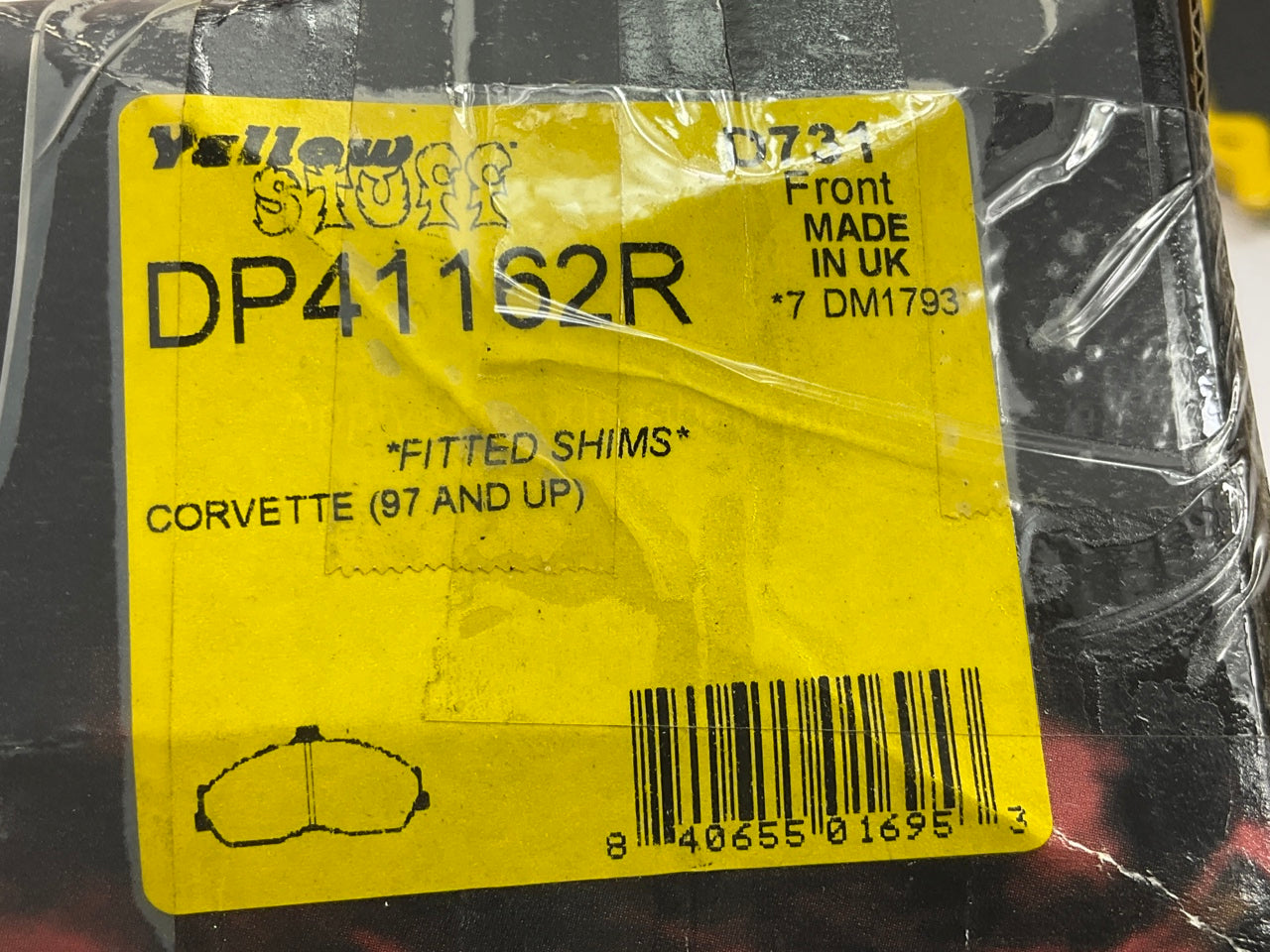EBC DP41162R YELLOWSTUFF Disc Brake Pads - Front