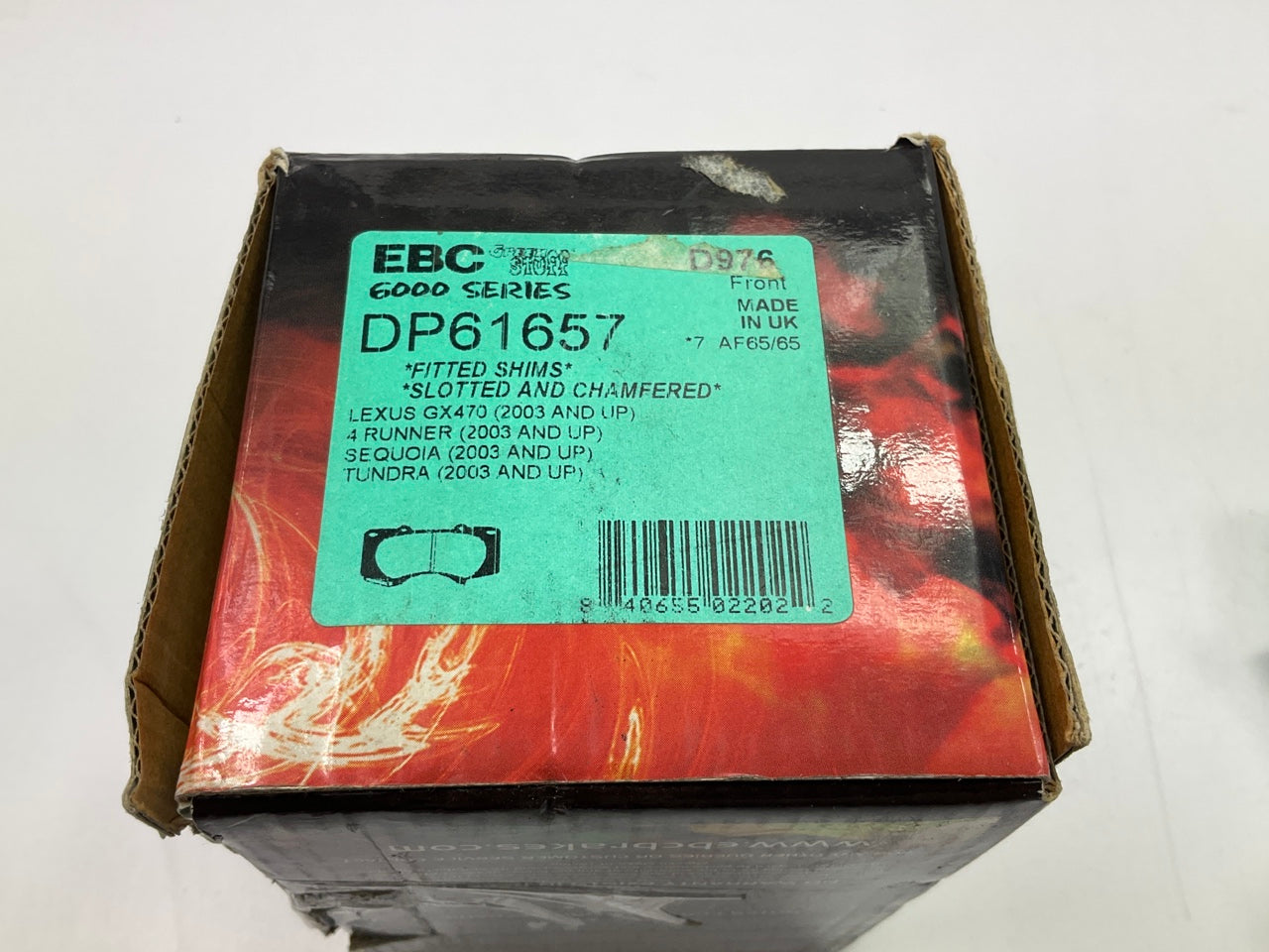 EBC DP61657 GREENSTUFF Disc Brake Pads - Front