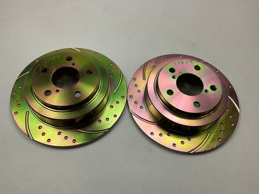 EBC GD728 Rear Slotted & Drilled Disc Brake Rotors
