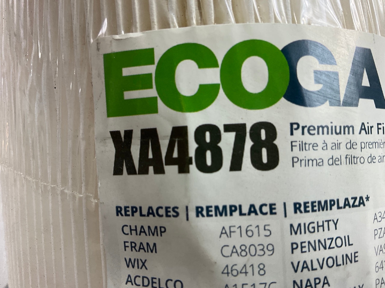 Ecogard XA4878 Engine Air Filter