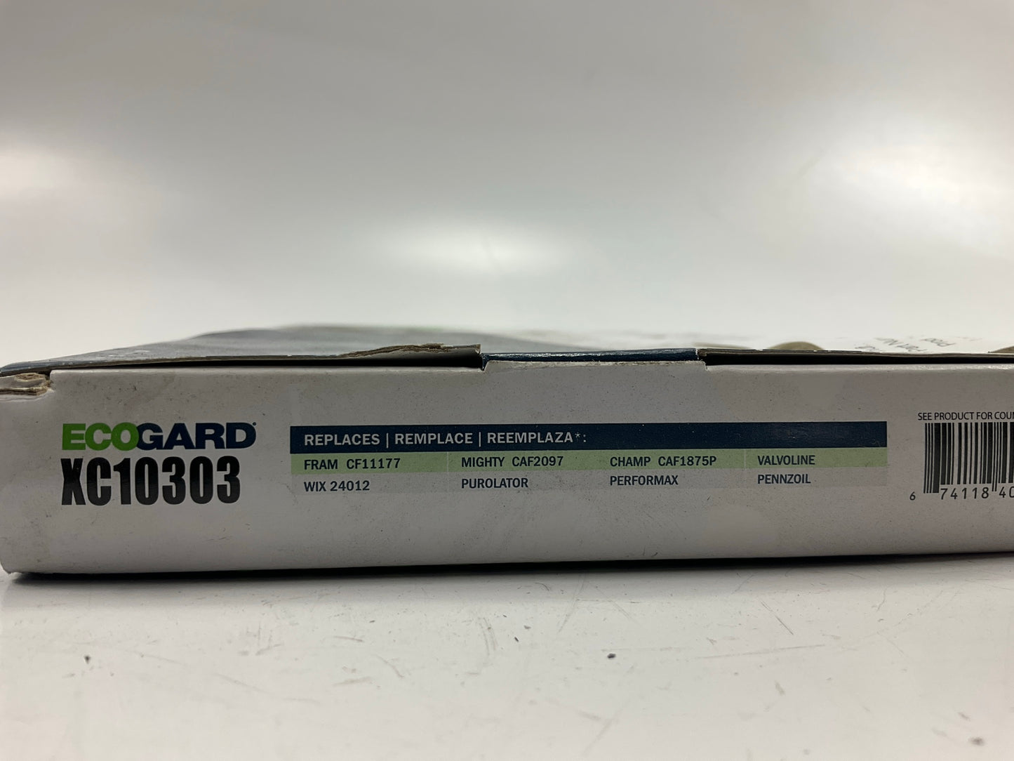 Ecogard XC10303 Cabin Air Filter