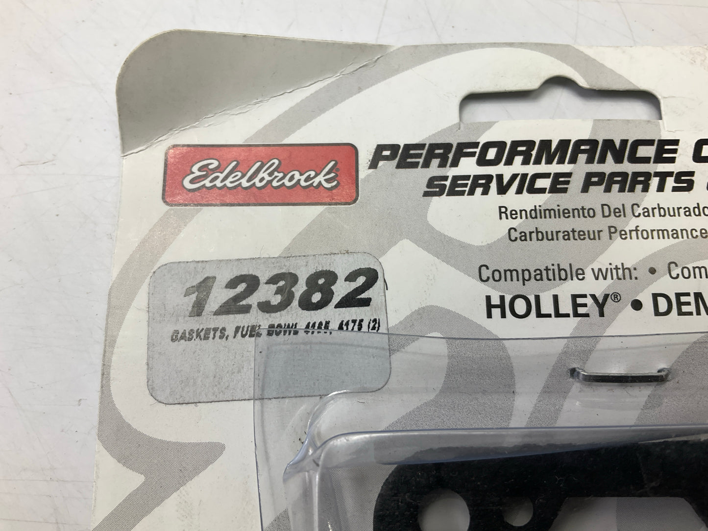 Edelbrock 12382 Fuel Bowl Gaskets Holley 2300, 4150, 4160, 4175, 4500 Carburetor