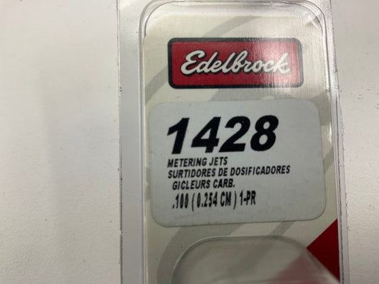 Edelbrock 1428 Carburetor Metering Jets .100''