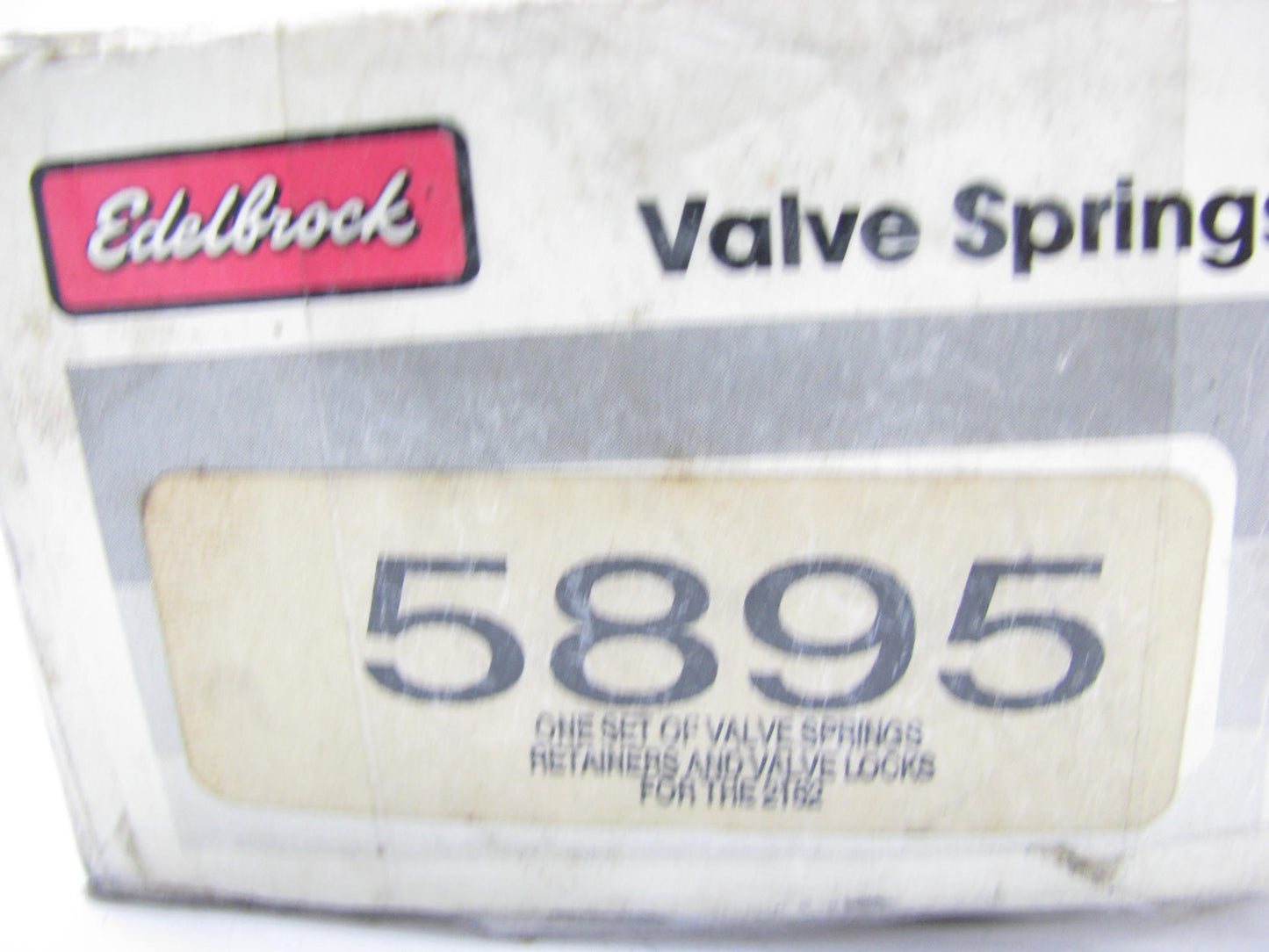 Edelbrock 5895 Valve Spring Kit - 7deg. Springs / Seats ONLY