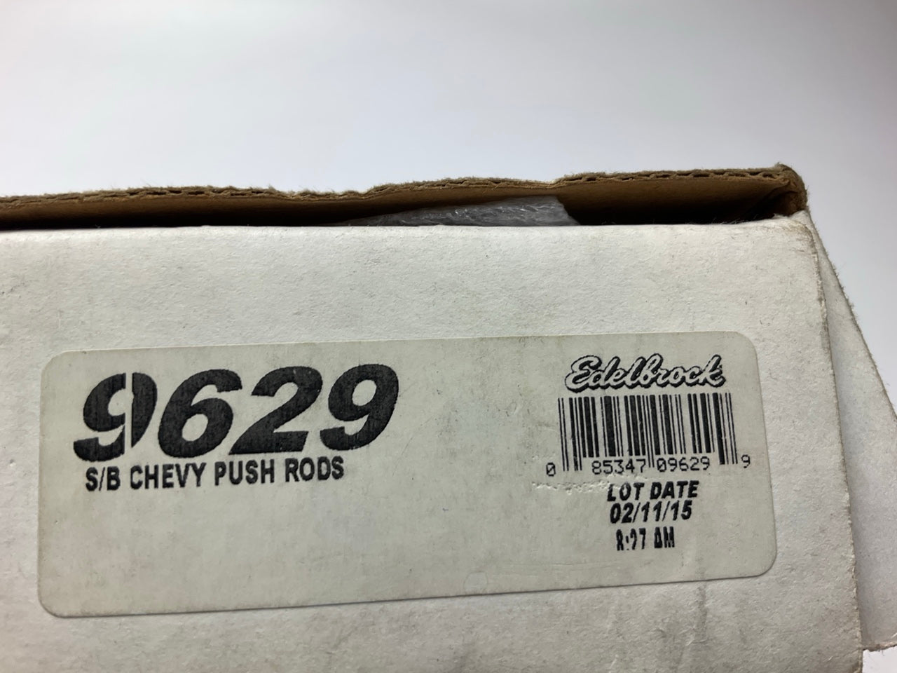 Edelbrock 9629 Chrome Moly Engine Push Rod Set +.100'' - Chevrolet SBC V8