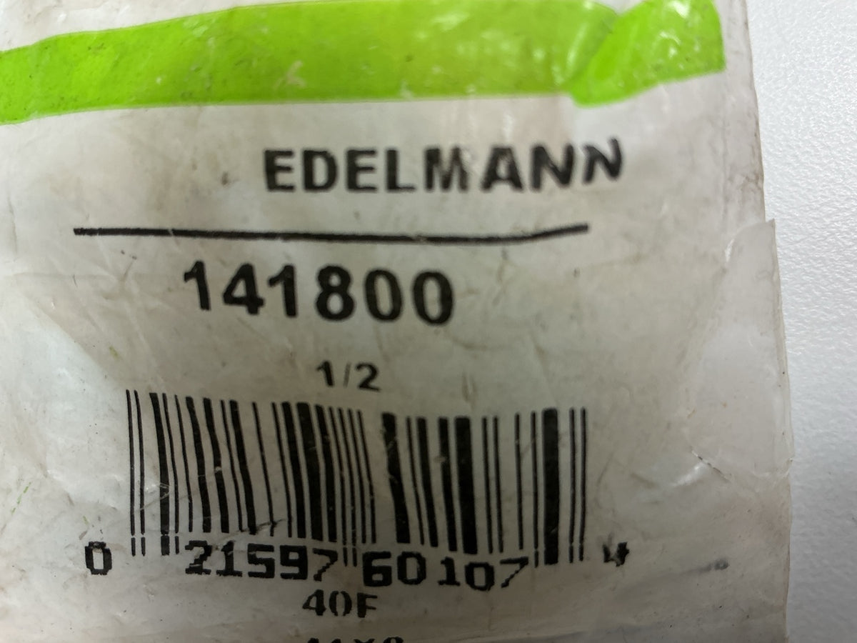 Edelmann 141800 SAE 45 Degree Flared Tube Long Nut Fitting 1/2'' Tube