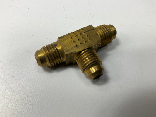 Edelmann 144400 SAE 45 Degree Flared Tube Union Tee Fitting, 1/4'' Tube