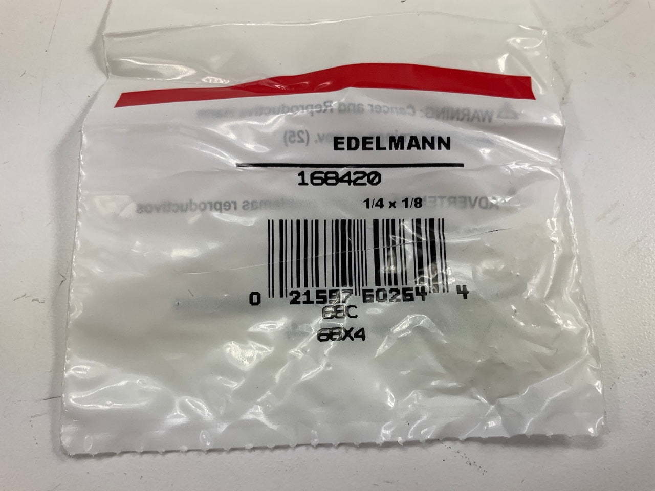 (5) Edelmann 168420 Compression Male Connector Fitting 1/4'' Tube X 1/8'' Pipe