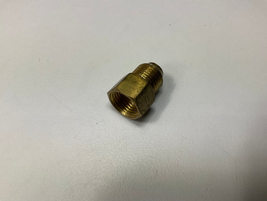 Edelmann 259440 A/C Filter Adapter, 1/4'' Female Flare X 1/2'' Male Double Comp.