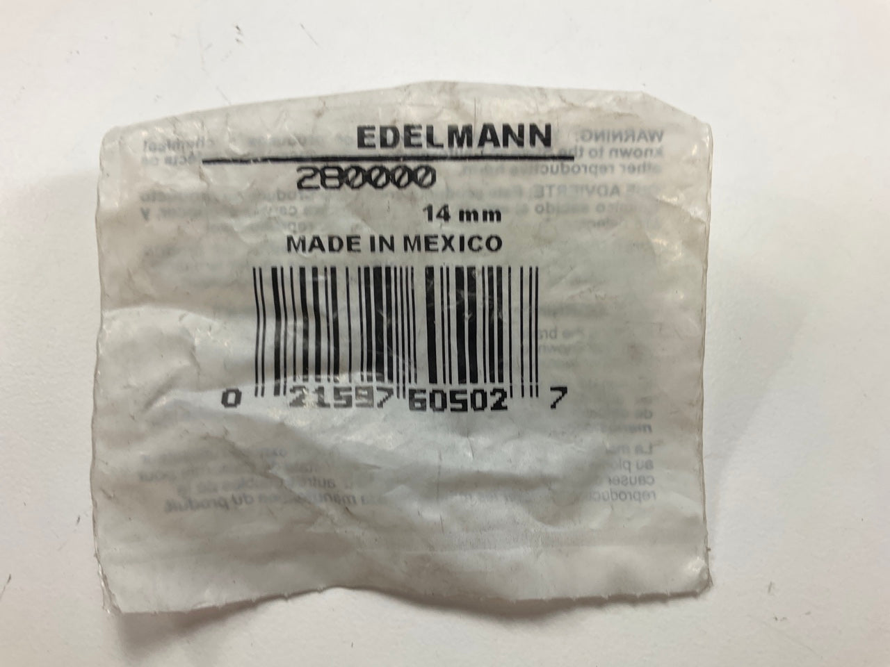 (5) Edelmann 280000 Metric Self-tapping 14mm Oversize Magnetic Drain Plug