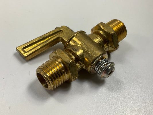 Edelmann 377440 Double Male Shut-off Cock 1/4'' Pipe Thread