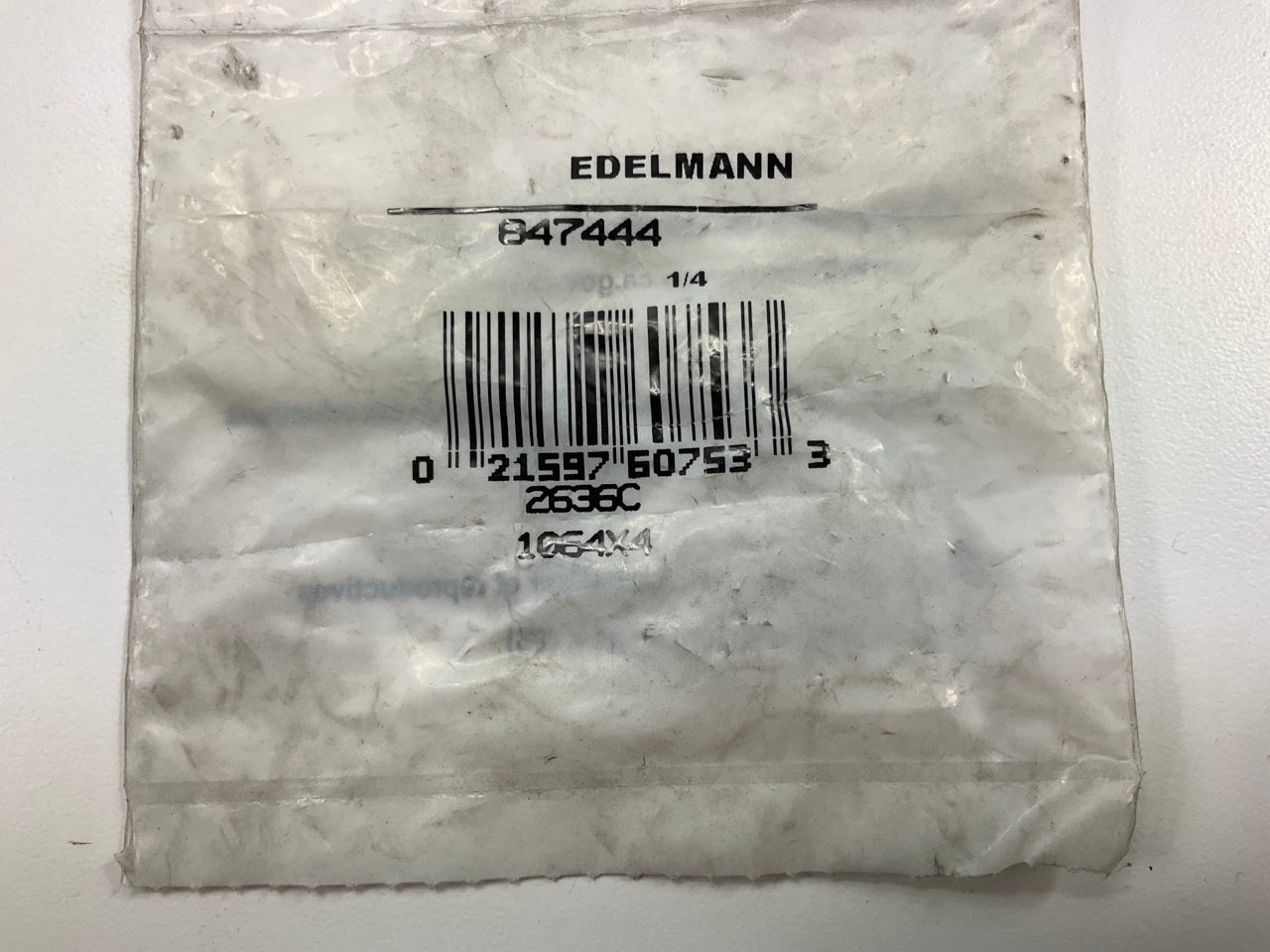 Edelmann 847444 Clamp Style Brass Union Tee 1/4'' Tube Size