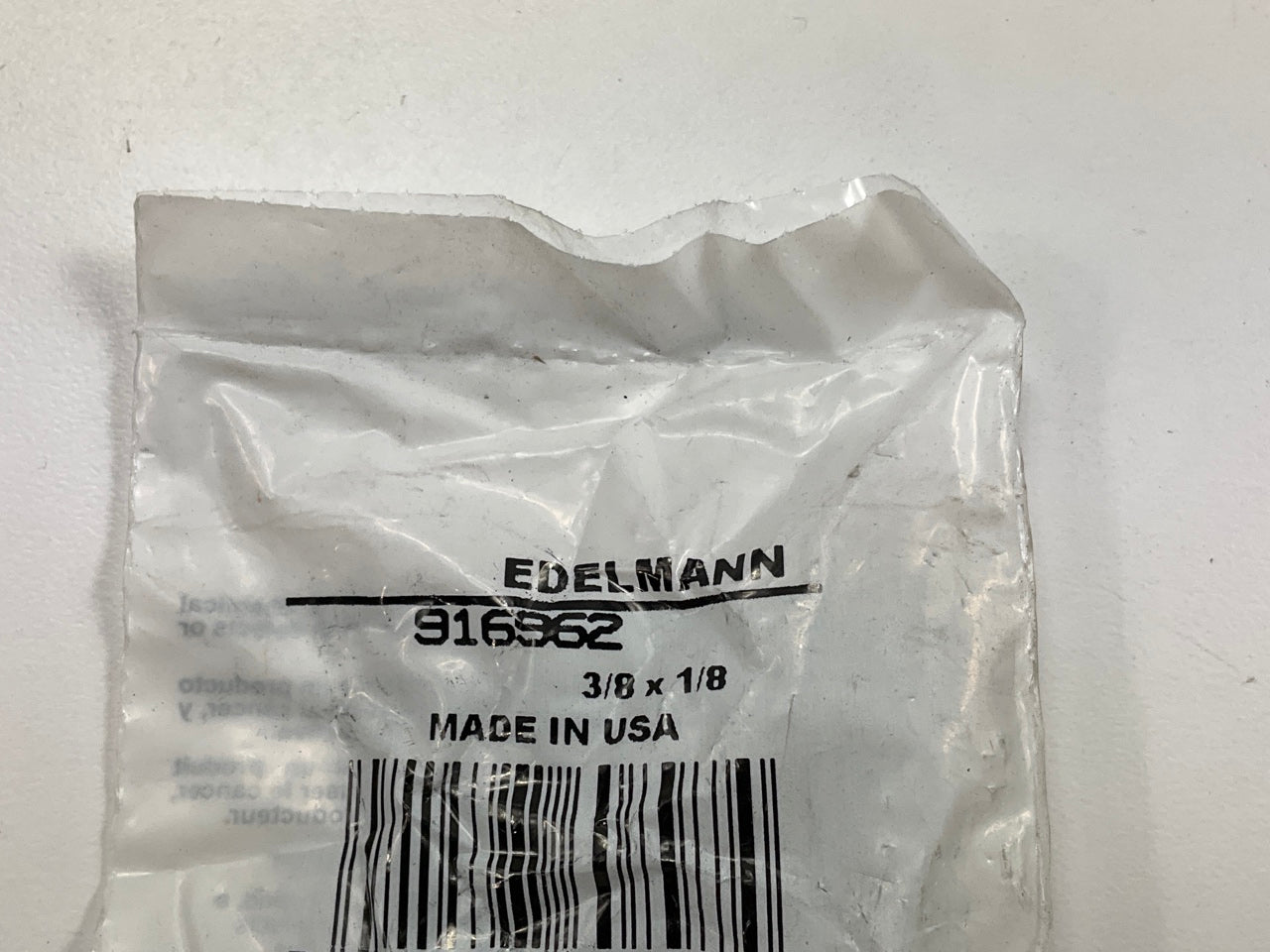(5) Edelmann 916962 Brass Hydraulic Male Elbow Fitting 3/8'' X 1/8''