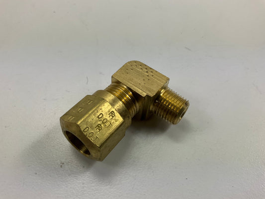 Edelmann 916962 Brass Hydraulic Male Elbow Fitting 3/8'' X 1/8''