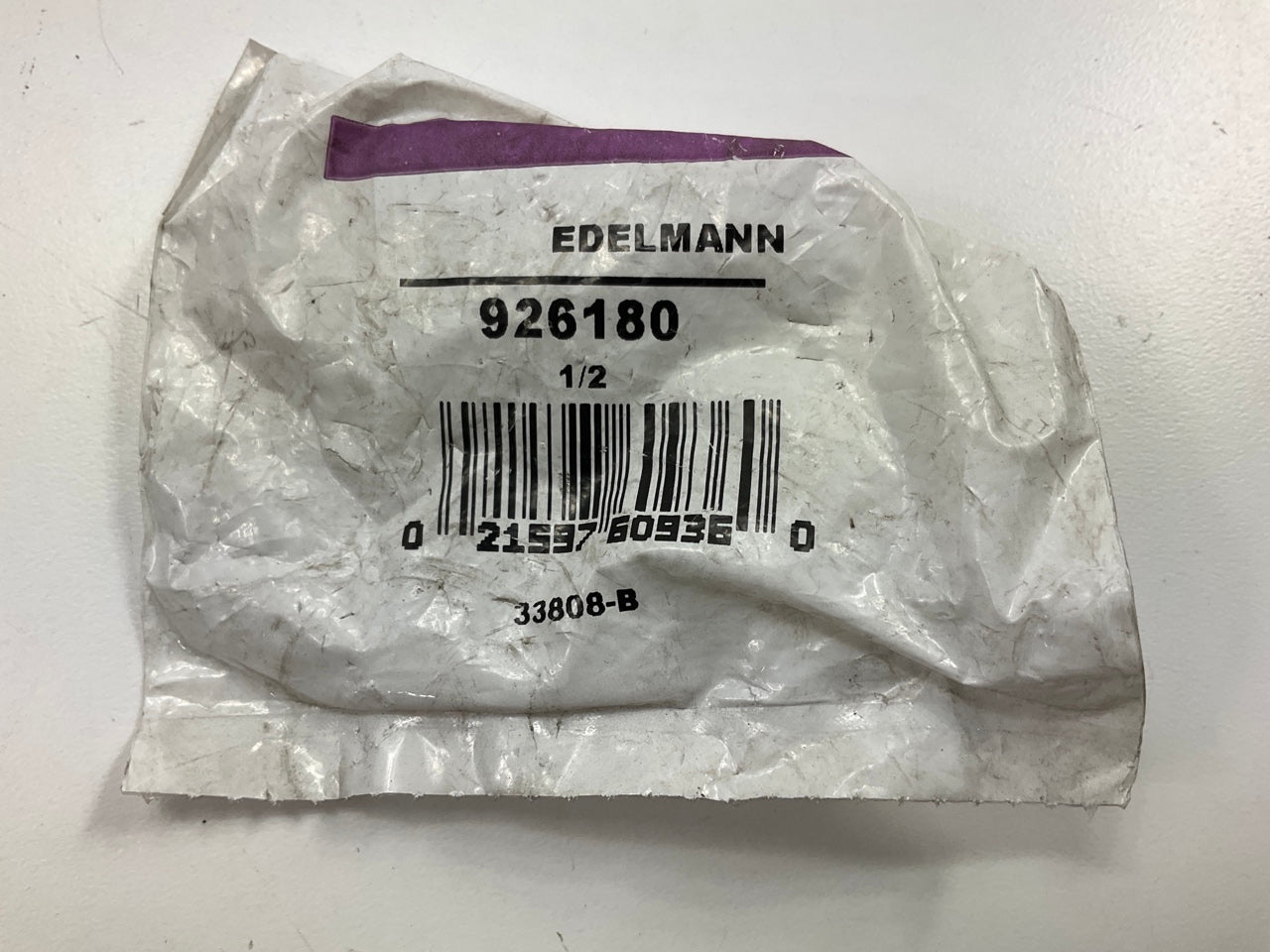 (5) Edelmann 926180 Nylon Tubing Air Brake Line Nut Fittings - 1/2'' Hose I.D.