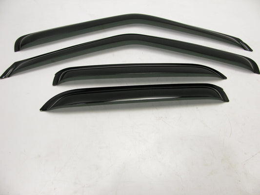 EGR 641241 Tape-on Vent Visor Window Deflector, 4-Piece Set, Dark Smoke