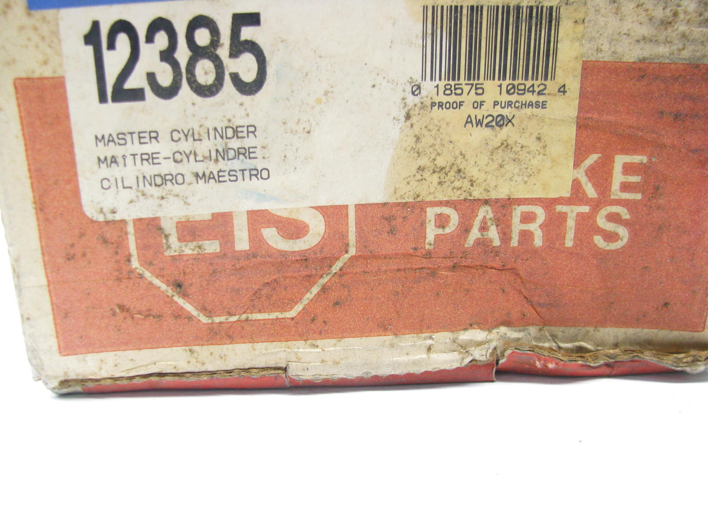EIS 12385 Brake Master Cylinder For 1987-1989 Ford Aerostar