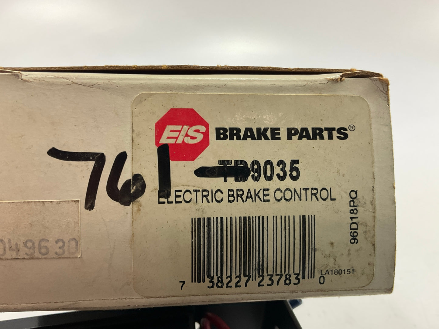 EIS TB9035 Voyager Electric Trailer Brake Control W/ O Hardware