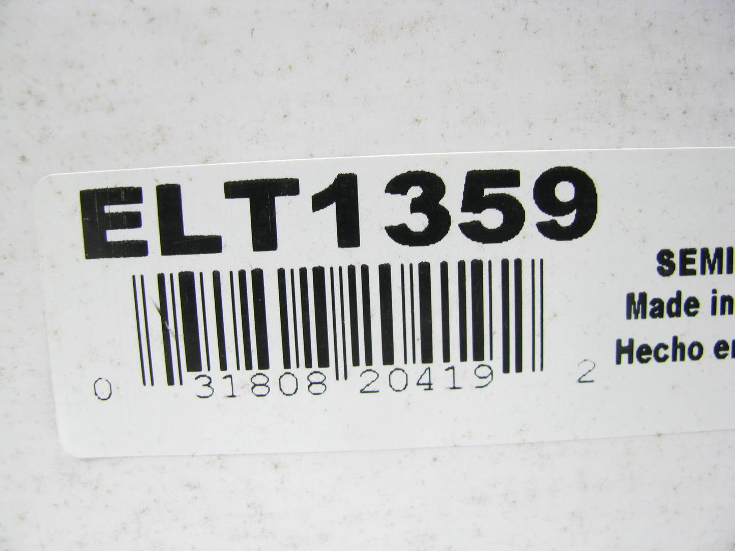 Elite ELT1359 FRONT Brake Pads - For 2008-2010 Audi S3, 08-09 Audi TT Quattro