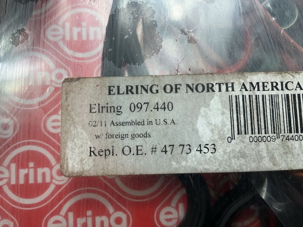 Elring 097.440 Cylinder Head Gasket Set For 1995-2000 Saab Cadillac 3.0L-V6