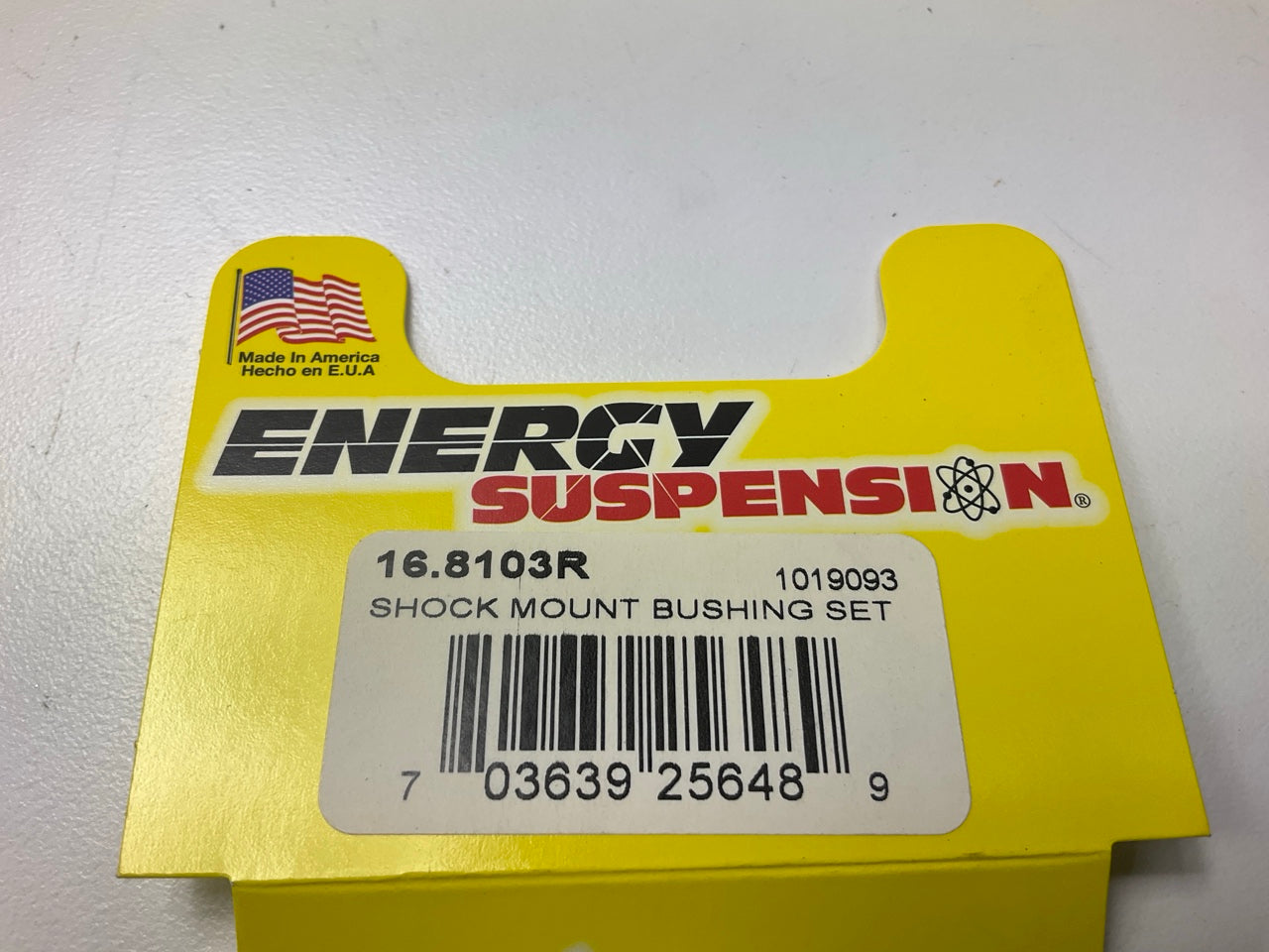 Energy Suspension 16.8103R Rear Shock Mount Bushing Set - 90-01 Acura Integra