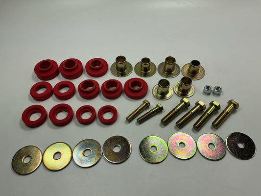 Energy Suspension 3.4142R Frame Body Mount Bushing Set - 1967-1981 Chevy Camaro