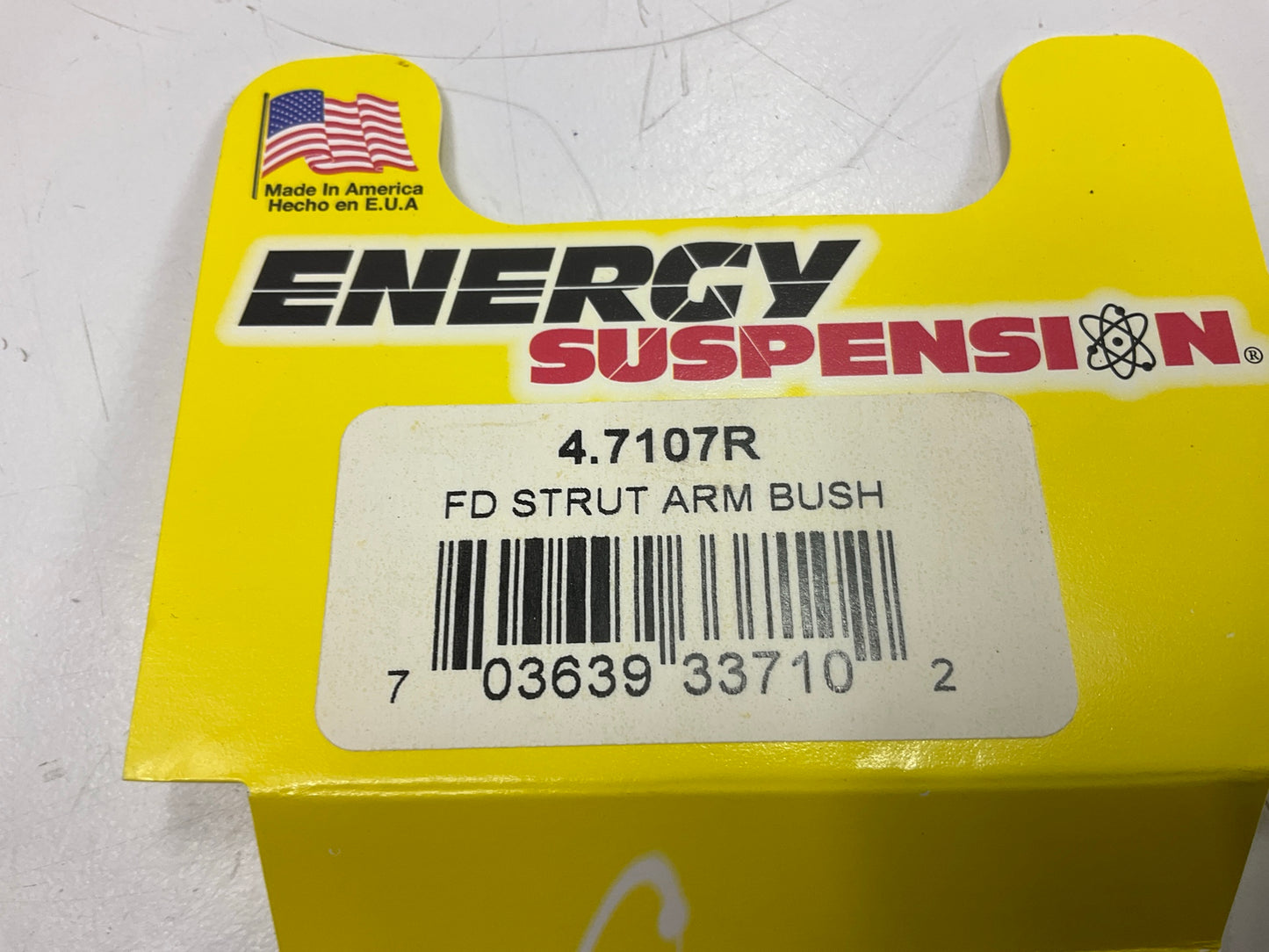 Energy Suspension 4.7107R Radius Arm (Strut Arm) Bushing Kit, Red