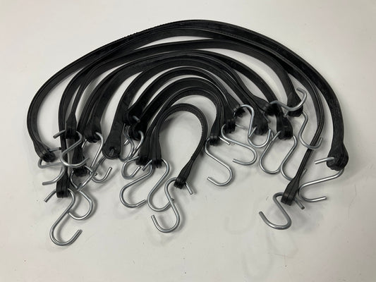 6 PACKS Of 10 Each - Erickson 06610 Multiple Length EPDM Rubber Tarp Straps