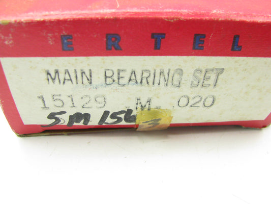 Ertel Products 15129M-020 Main Bearings .020'' 1982-96 Chevrolet 6.2L 6.5L Diesel