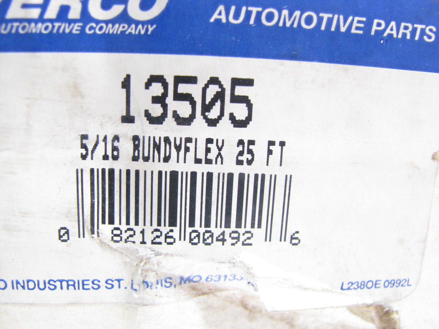 Everco 13505 Bundy Flex Metal Hydraulic Brake Line 5/16'' X 25'