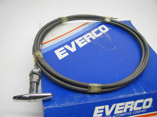 Everco 2126 Universal 8' Turn-To-Lock Push Pull Control Cable Choke