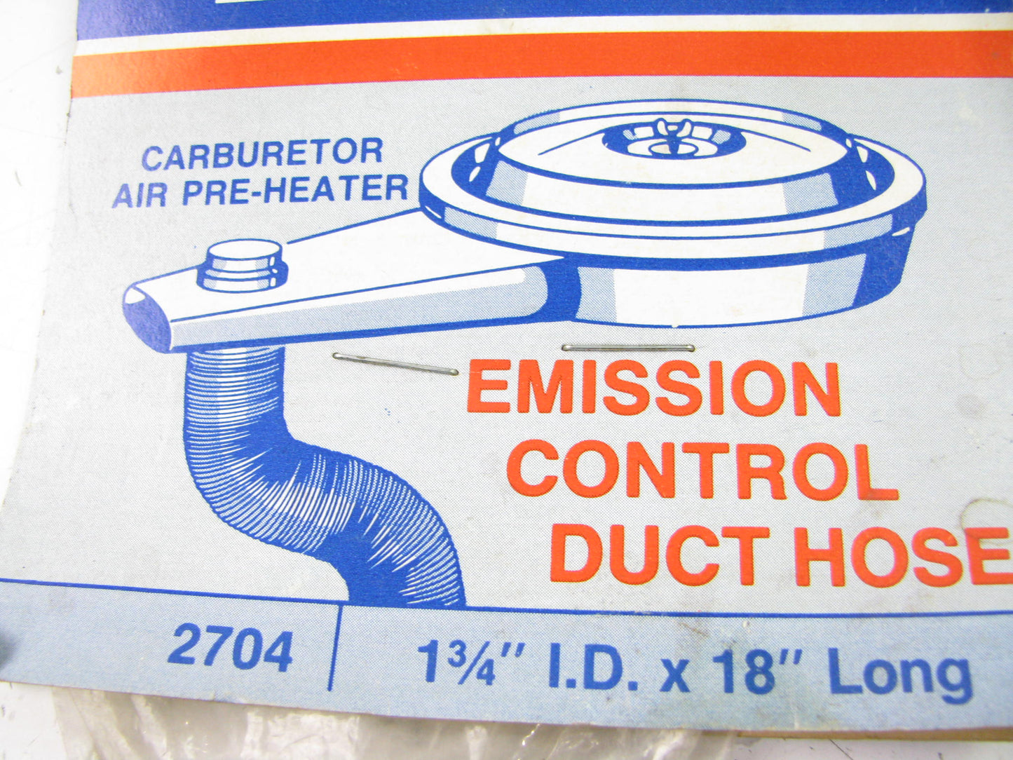 Everco 2704 Carburetor Air Pre-heater Hose 1 3/4'' I.D. X 18'' LONG