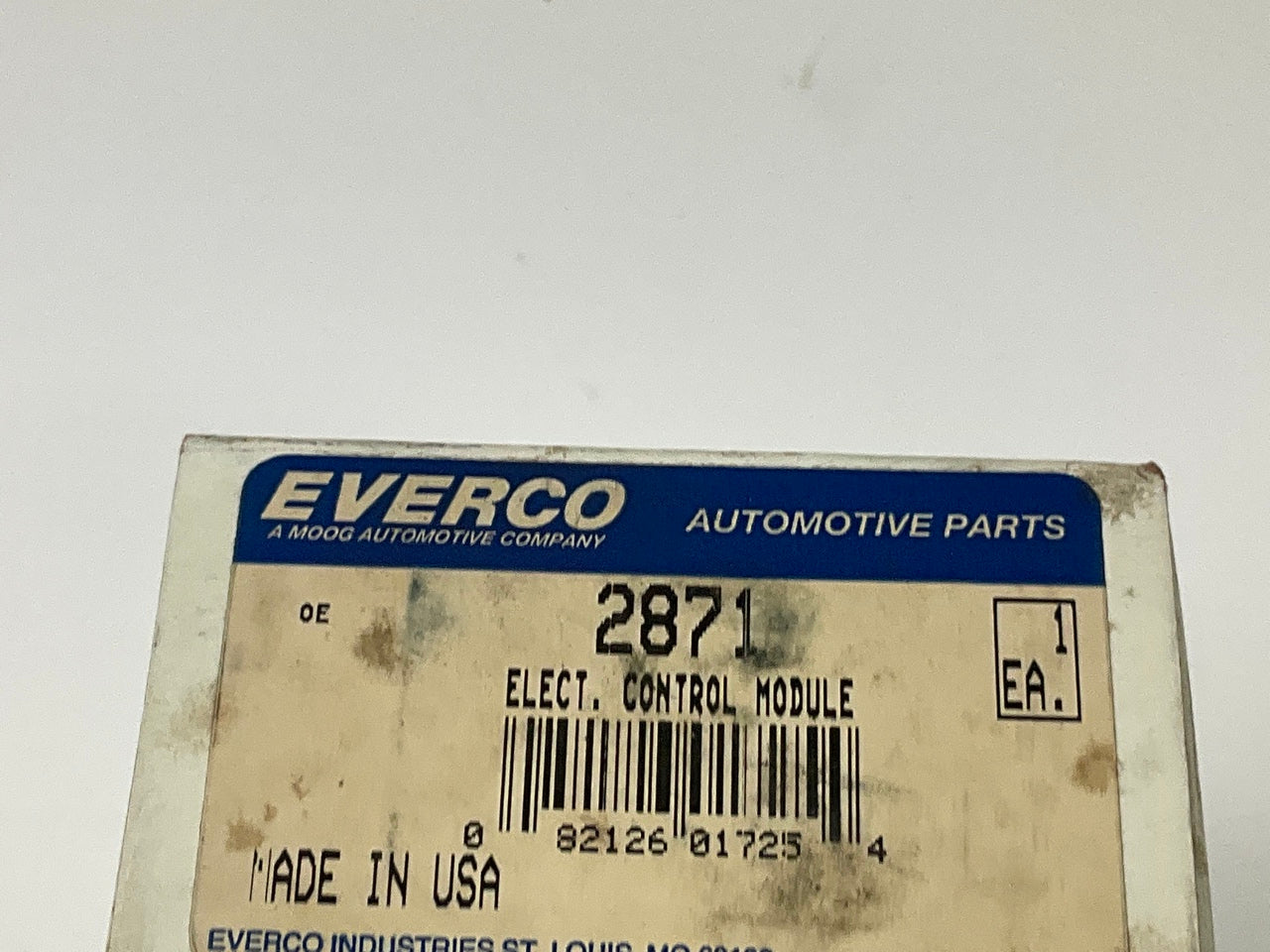 Everco 2871 Engine Cooling Fan Motor Relay Module - E4ZZ-8B658-A, E5SZ-8B658-A