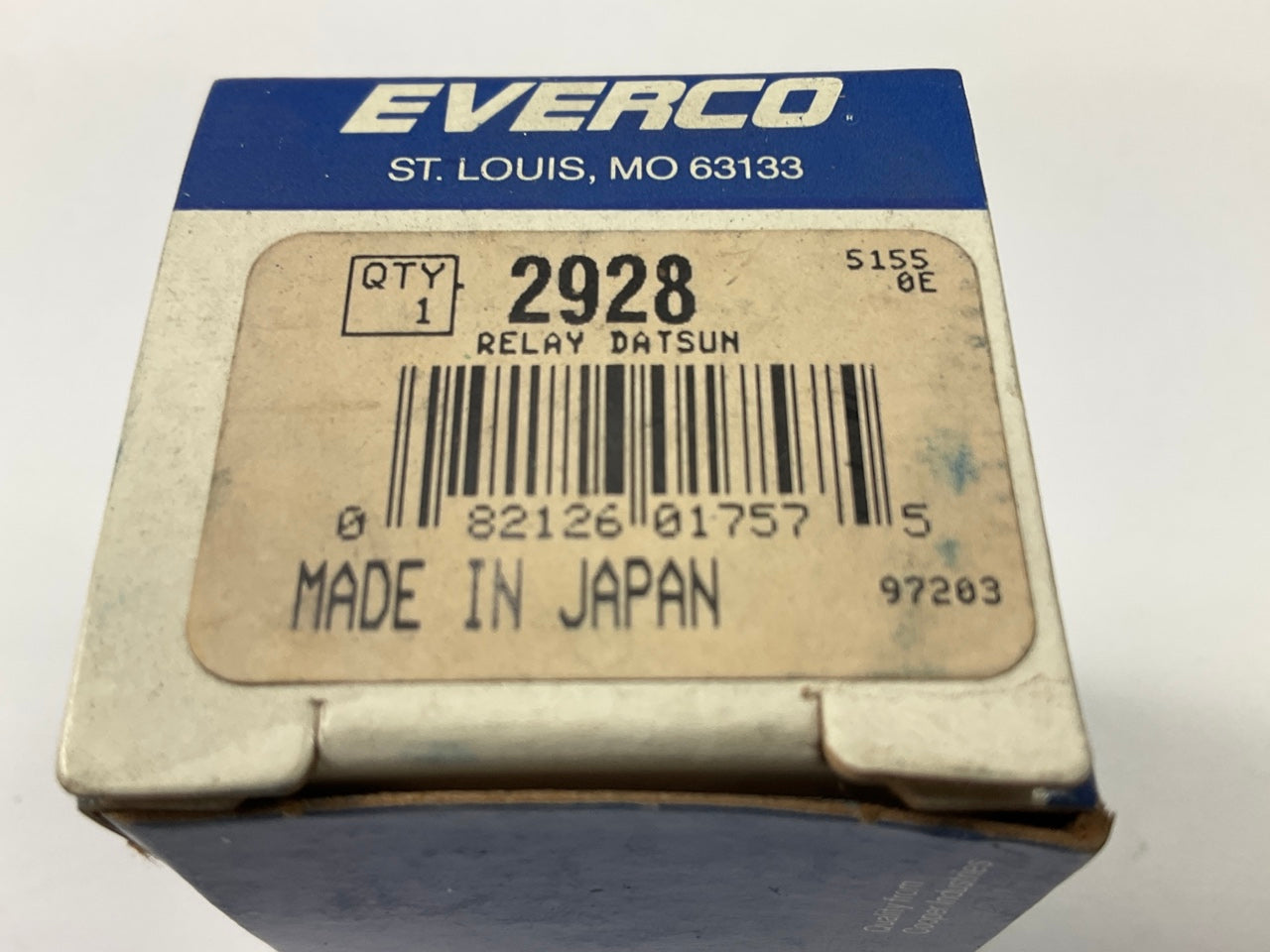 Everco 2928 Multi-Purpose Relay 12V6B-2M