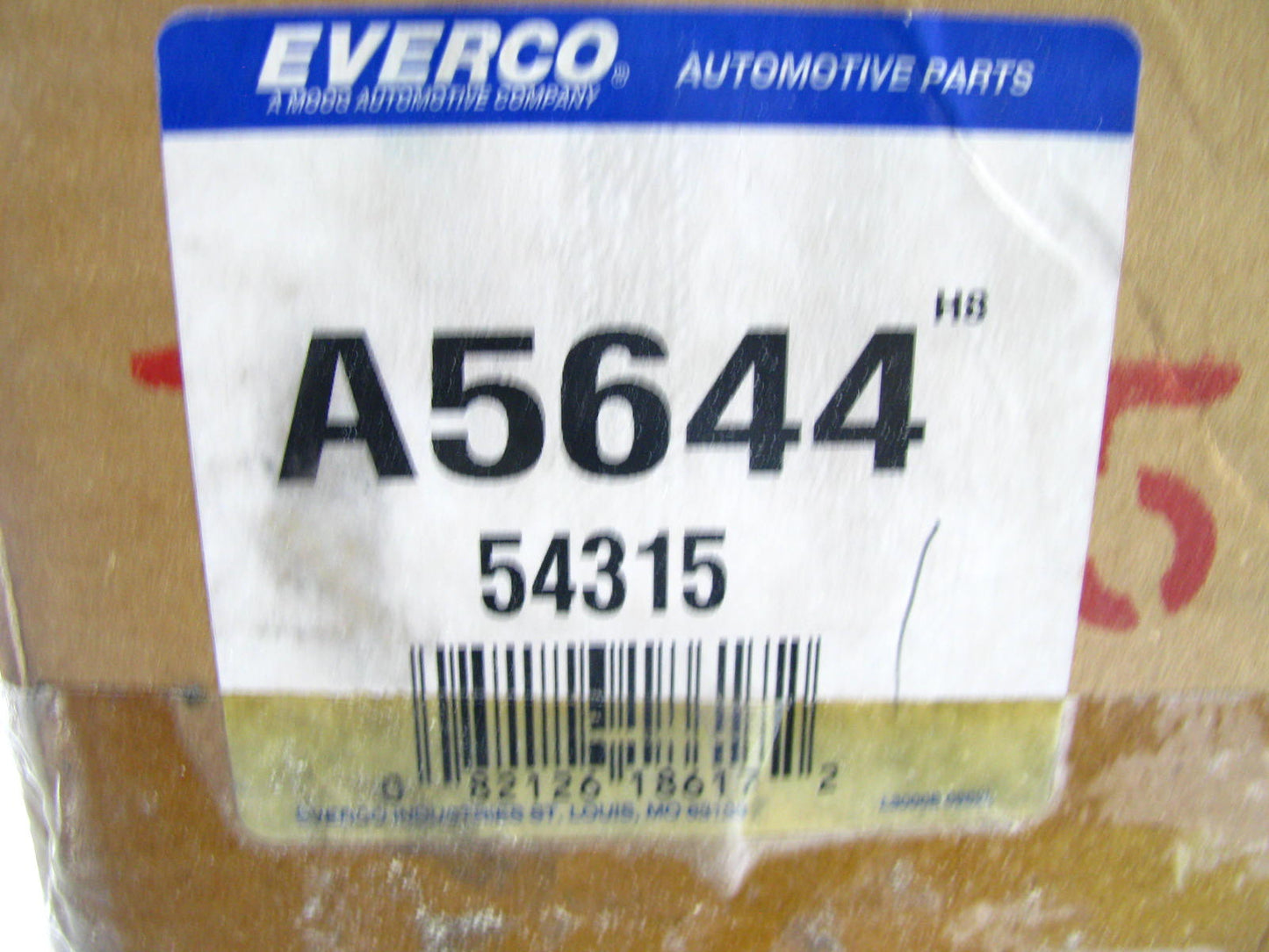 Everco A5644 A/C Condenser ( WITHOUT REAR A/C ONLY)