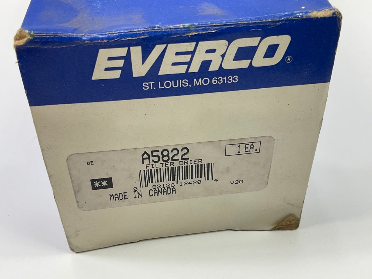 Everco A5822 A/C Accumulator For 1988-1993 Hyundai Sonata