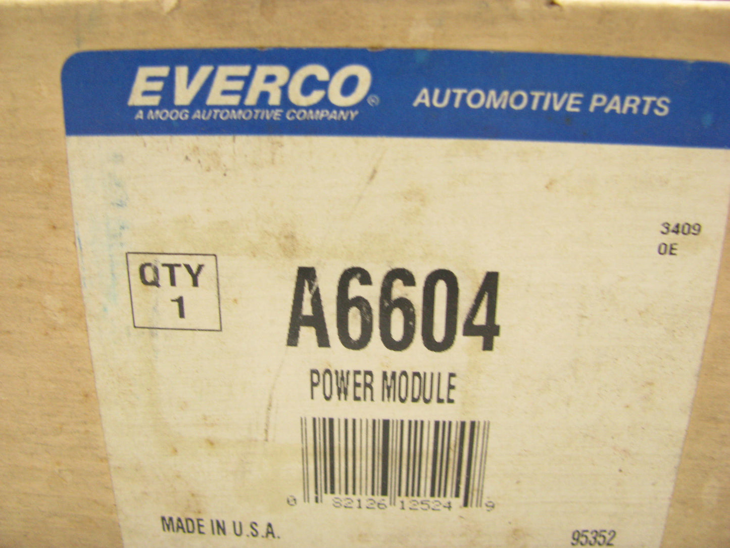 NEW OE Rebox Everco A6604 / 16022156 - ATC HVAC Power Relay Module