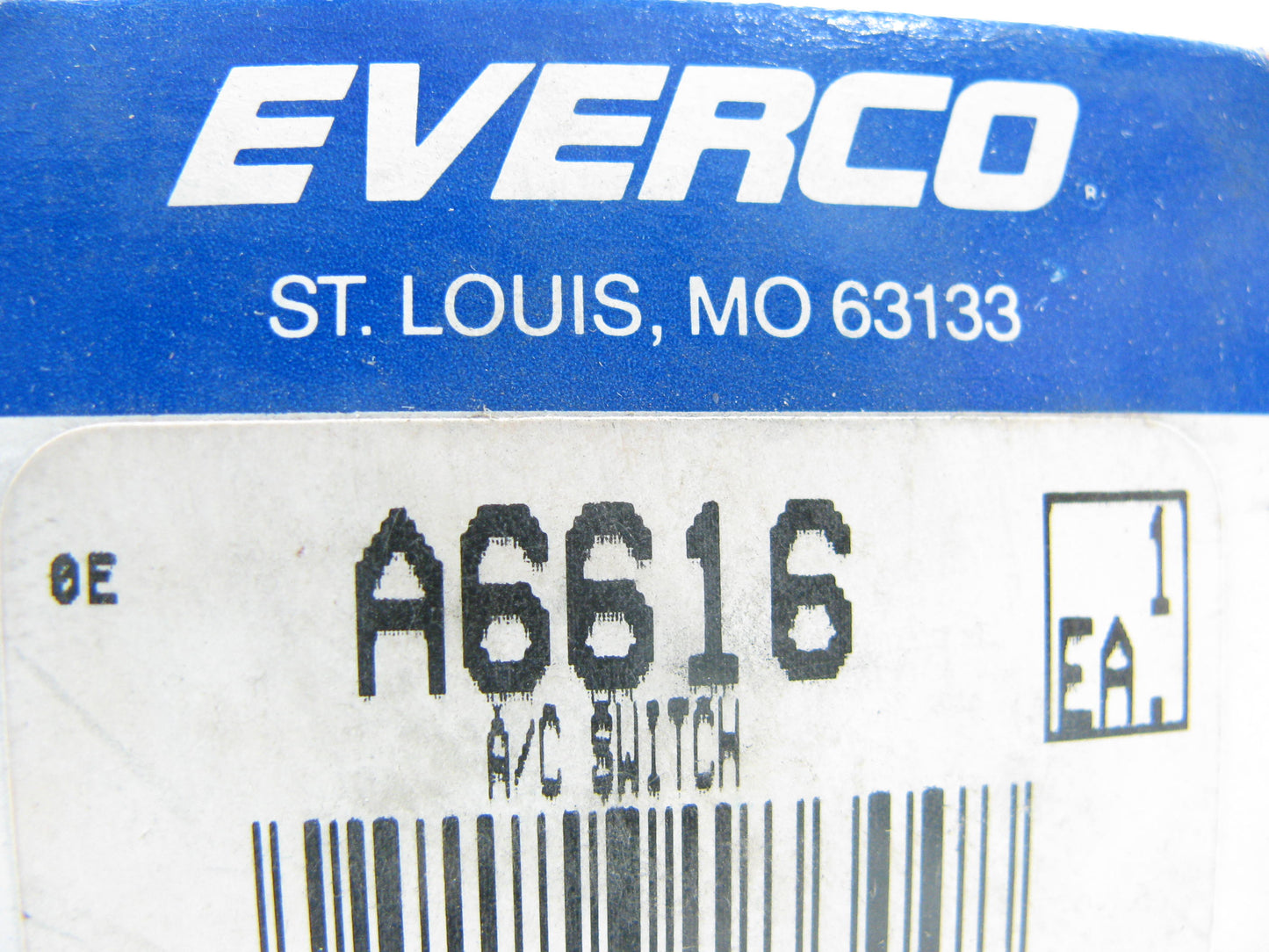 Everco A6616 Engine Cooling Fan Switch