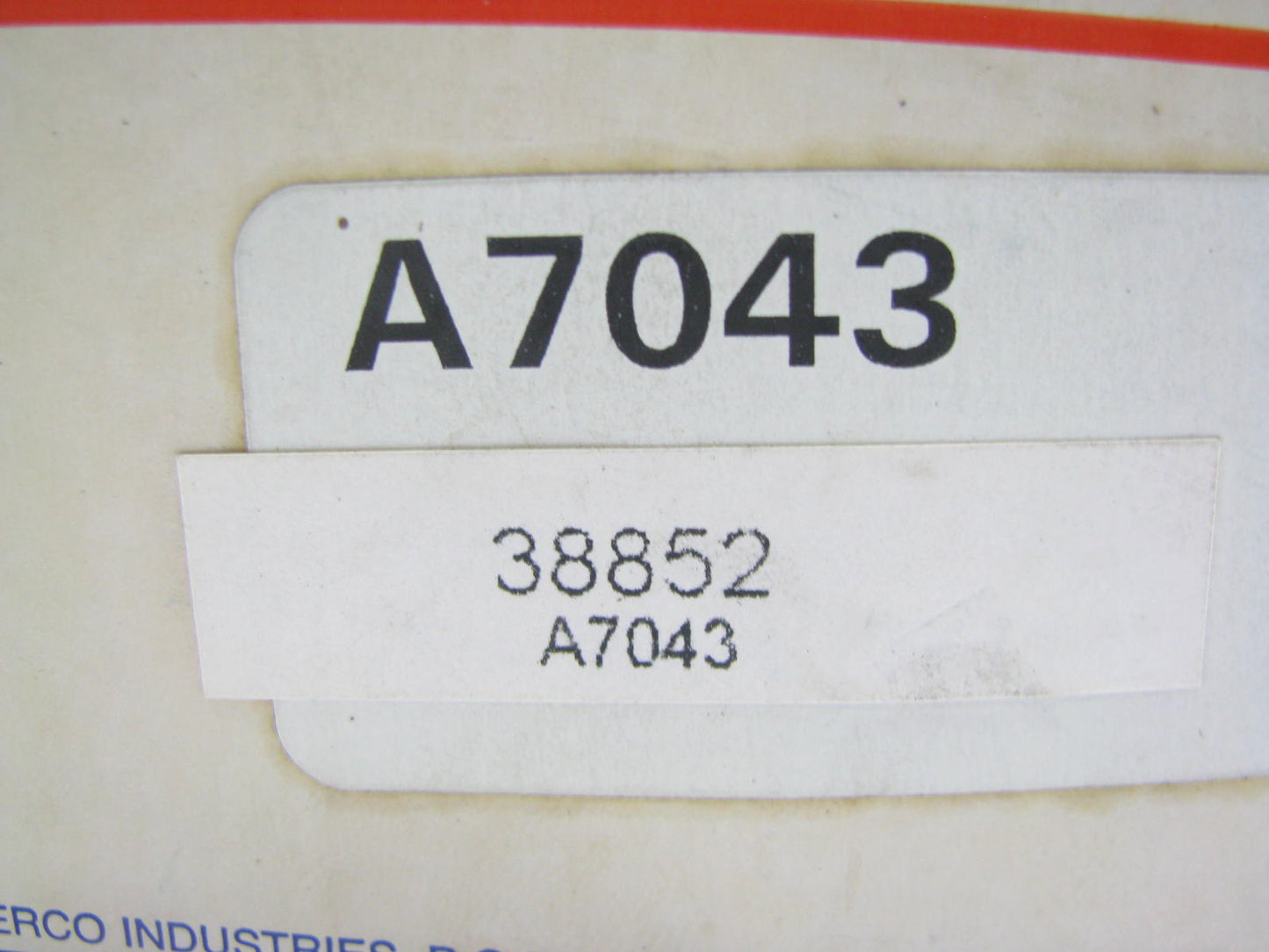 Everco A7043 POA Air A/C Expansion Valve 38852 15-52 15-5194