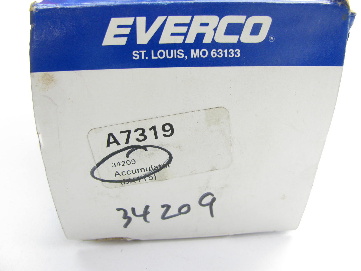 Everco A7319 Accumulator Tube - 34209 BX115 13851 1411601 7403 3950 580005