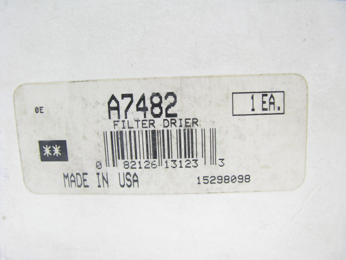 Everco A7482 A/C Receiver Drier For Volvo Western Star Drier 61506-3402