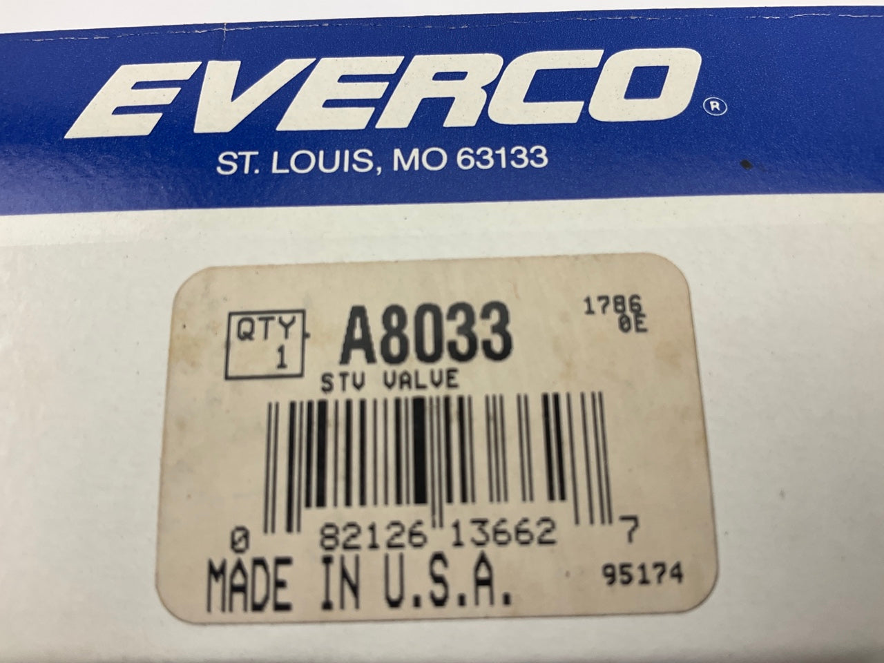 Everco A8033 A/C Suction Throttle POA Valve For 1979 Ford LTD, LTD II, Galaxie