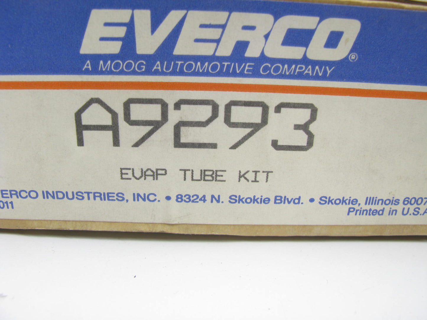 Everco A9293 Evaporator Core Tube Kit For 1982-1984 Chevy Camaro, Firebird