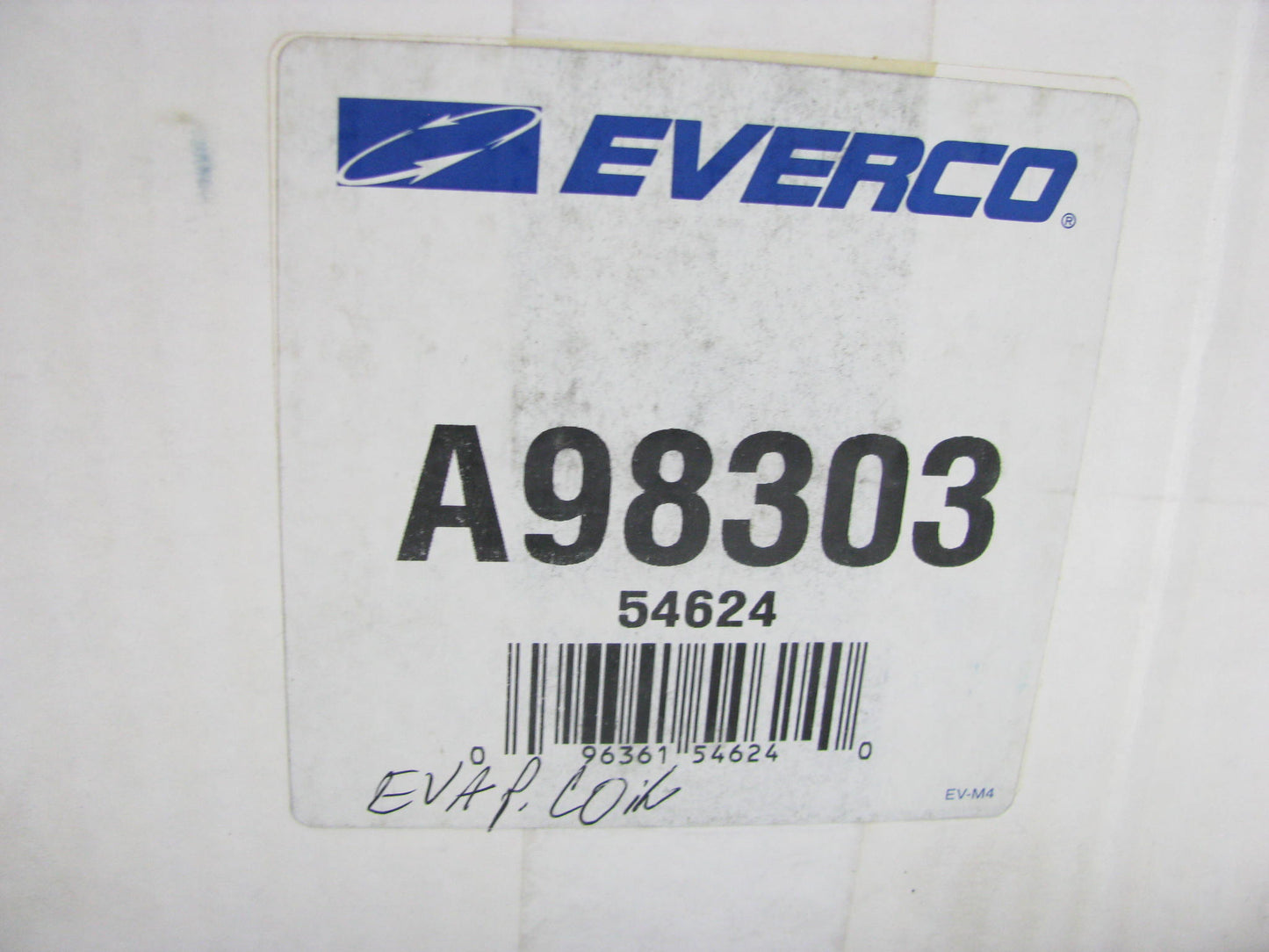 Everco A98303 A/C Evaporator Core
