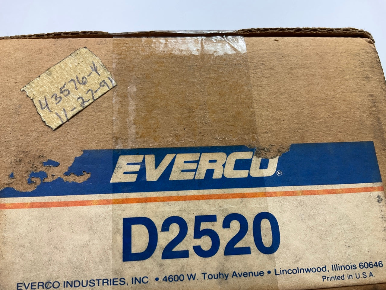 Everco D2520 Engine Block Heater, 1500 Watt For Detroit Diesel 71 & 92 Series