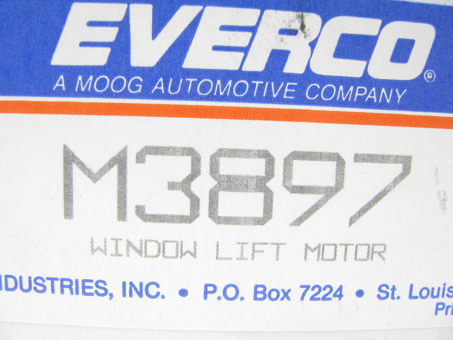 Everco M3897 Power Window Motor - FORD CAST # D3AF-14553-A2B
