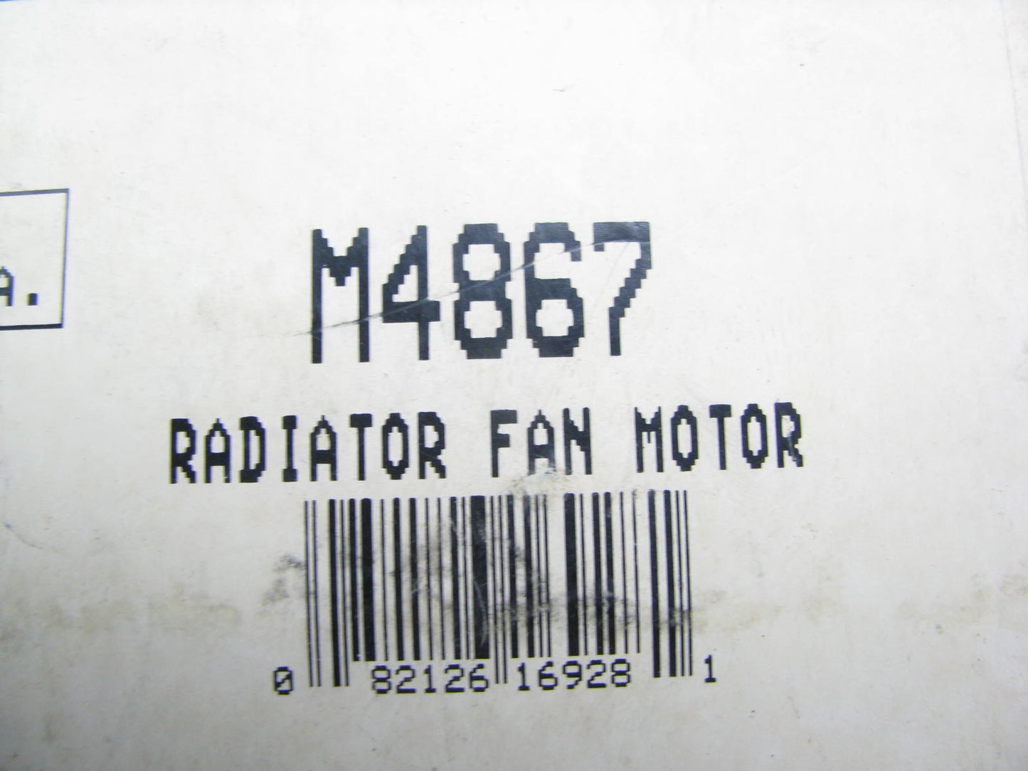 Everco M4867 A/C Condenser Fan Motor Replaces: 35651 209067 15-8349 0335651